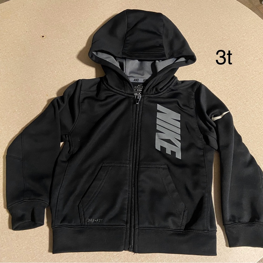 Nike dri fit zip up
